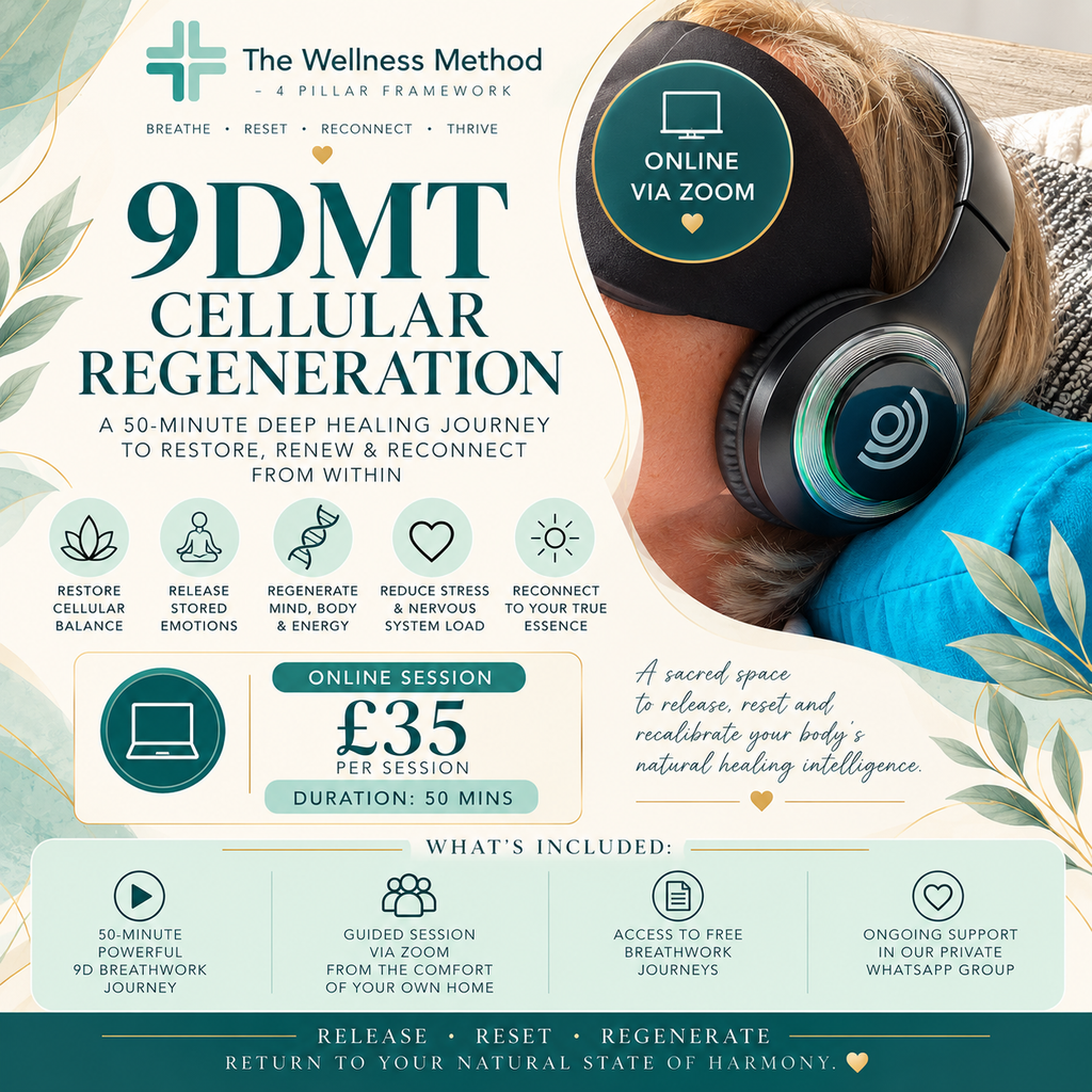 9DMT Cellular Regeneration - online 9D Breathwork Journey - 50 Minutes - Message for Dates