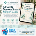 All proceeds from this purchase will be donated to CCF - Mood & Nervous System Support Guide - Daily Regulation & Awareness Tool