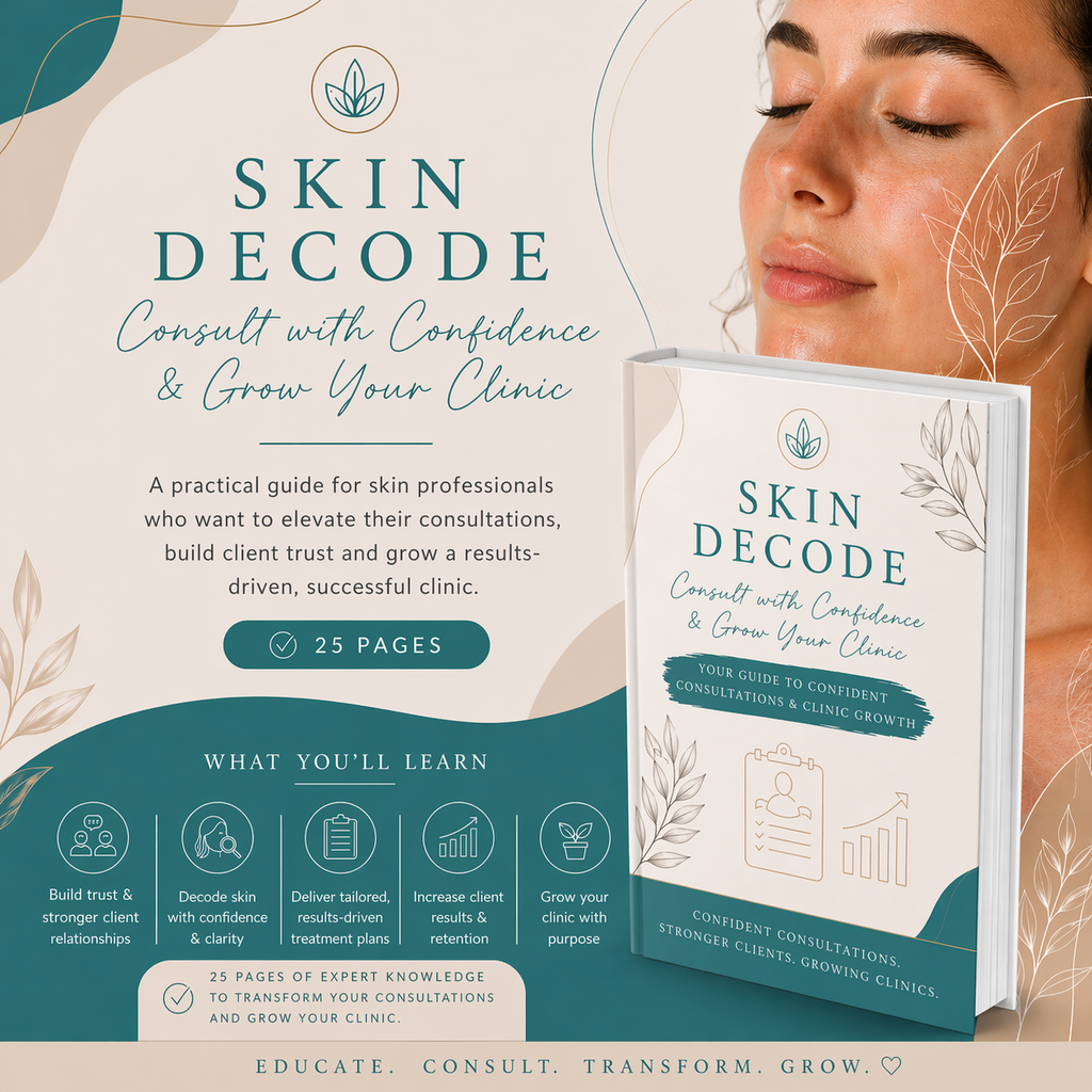 Skin Decode - Consult with Confidence & Grow Your Clinic (25 page ebook)
