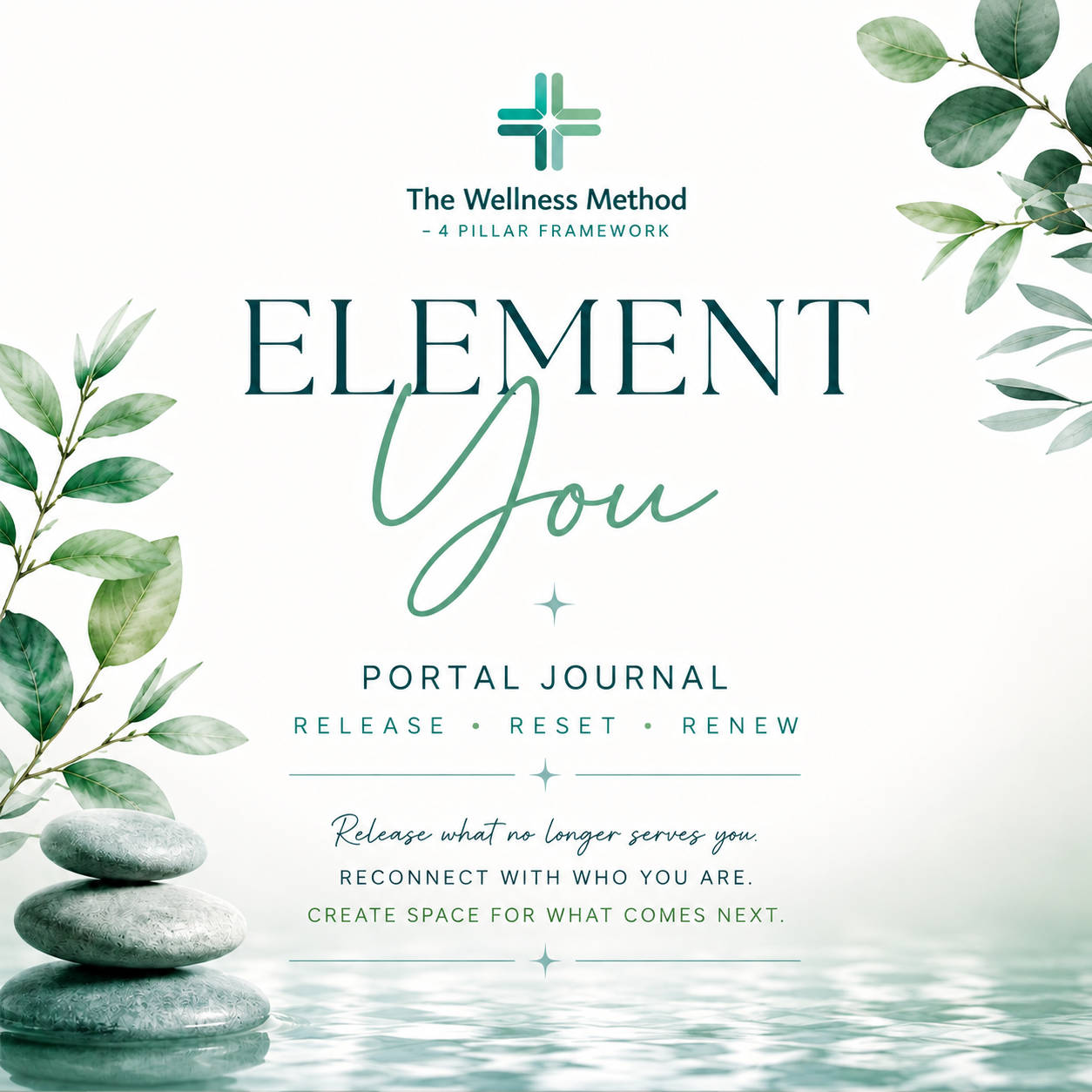 ELEMENT You — Portal Manifestation Journal - 24 pages - Instant Digital Download