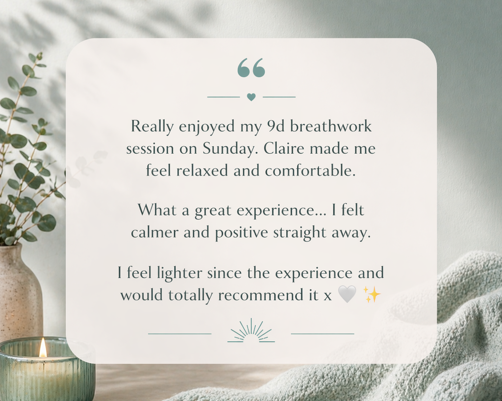 1:1 9D Breathwork Session (ZOOM) -  90 Minutes | Deep Reset | £35