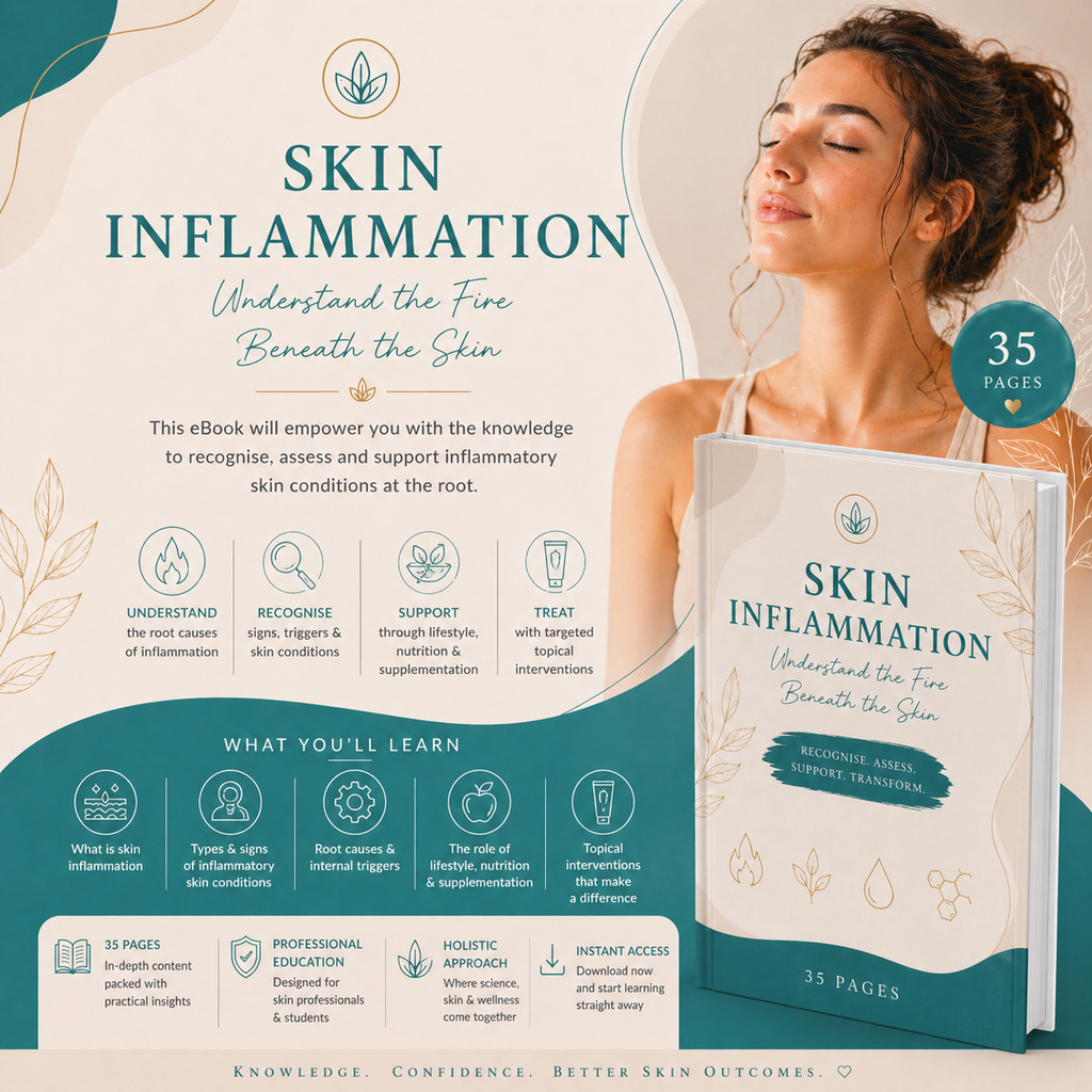 Skin Inflammation ebook -  Decoding the Root Causes of Your Skin (35 pages)
