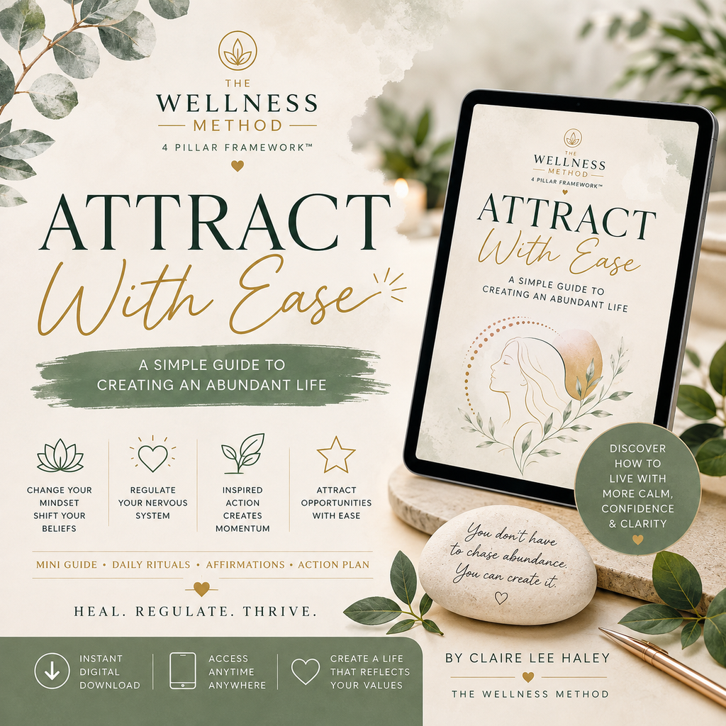 ATTRACT WITH EASE A Simple Guide to Creating an Abundant Life - 15 pages - Instant Download