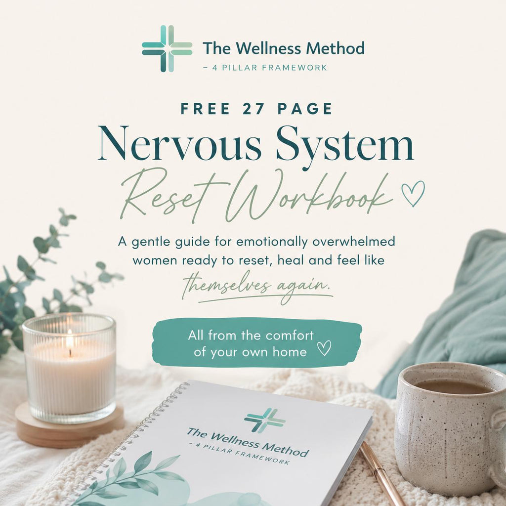FREE Nervous System Reset Workbook - A Gentle Guide For Emotionally Overwhelmed Women