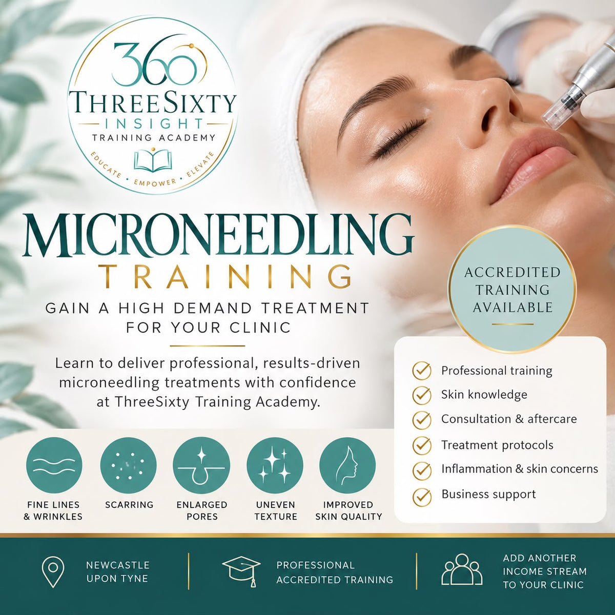 Accredited Microneedling Training – £299 - Face To Face