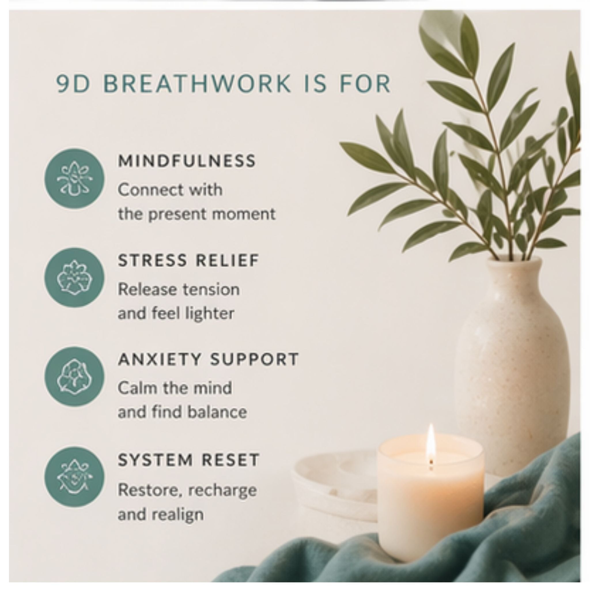 1:1 9D Breathwork Session (ZOOM) -  90 Minutes | Deep Reset | £35