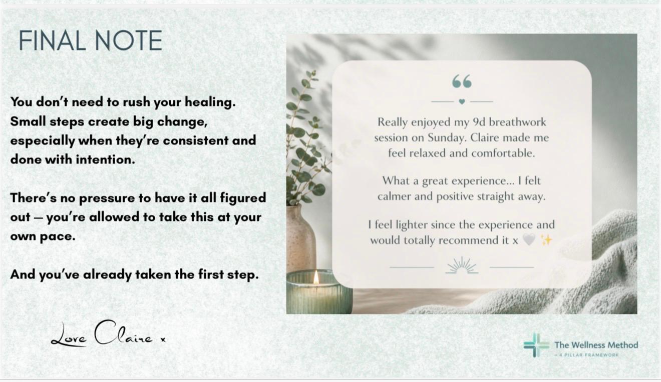 FREE GIFT - 7 Day Nervous System Reset - Feel calmer, lighter & back in control in just 7 days