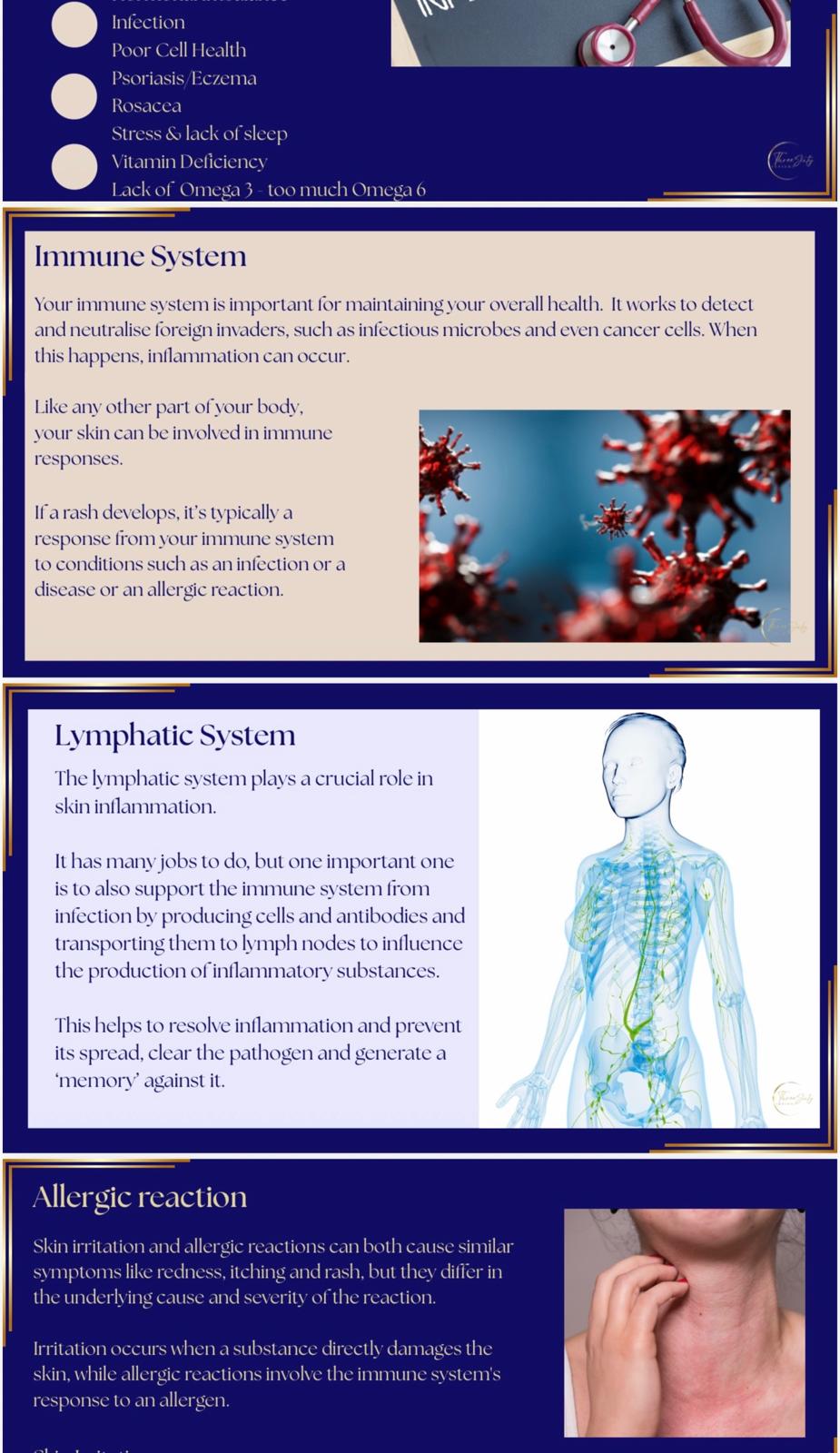 Skin Inflammation ebook -  Decoding the Root Causes of Your Skin (35 pages)