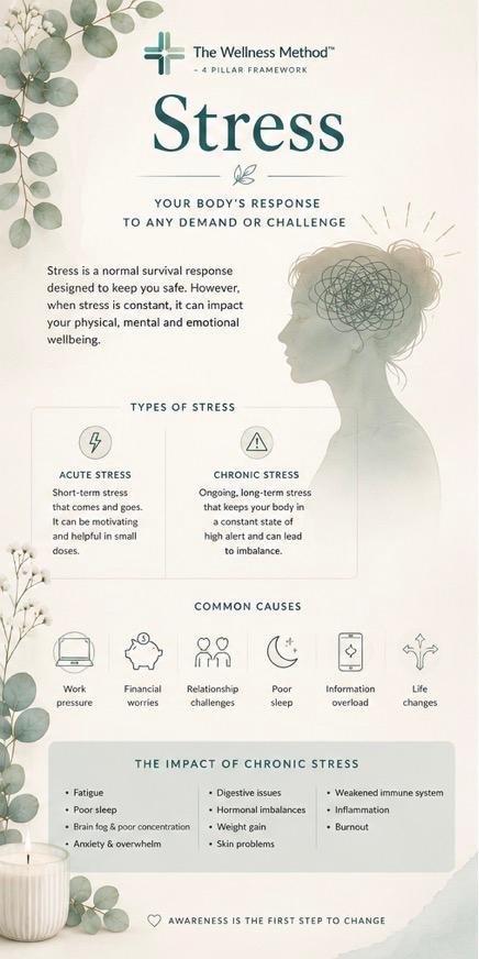 EBOOK - Guide to Stress, Cortisol & Nervous System Health - Beyond Survival Mode - 95 pages - EBOOK